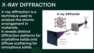 Amorphous and Crystalline solids | PPT