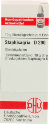 Staphisagria D Globuli G