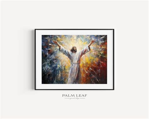 Christ Creating the Earth Christian Art Jesus Christ Art Savior Entry ...