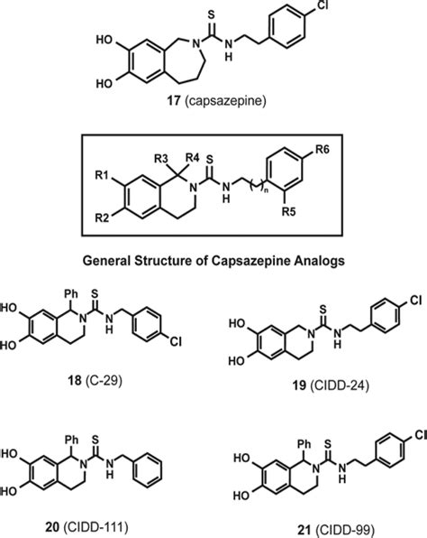 Anticancer Activity Of Region B Capsaicin Analogs Journal Of Medicinal Chemistry