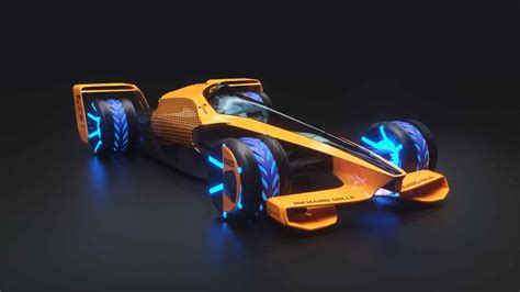 F1 2050 – McLaren presents radical future concept MCLExtreme