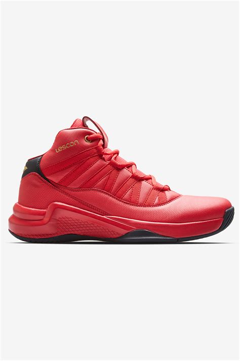 Lescon Bounce Red Men Basketbol Shoes Lesconstore