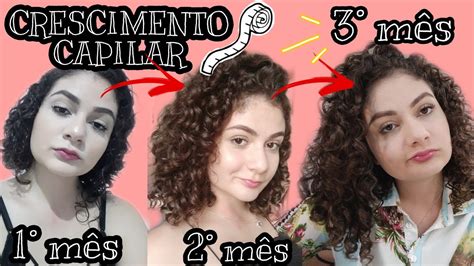 Como Fazer Seu Cabelo Crescer Assim Em Meses Youtube