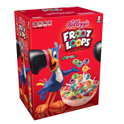 Kellogg's Froot Loops Cereal (43.6 oz.) - Walmart.com