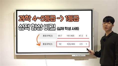 과학 4~5등급 → 1등급 성적 향상 비결 L 아무리 공부해도 성적 안 오르는 학생 특징 L 과학 공부법 Youtube