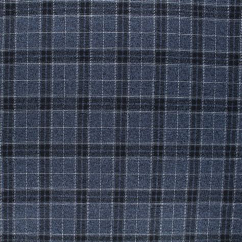 Tissu Tartan Dunkeld Bleu Ma Petite Mercerie