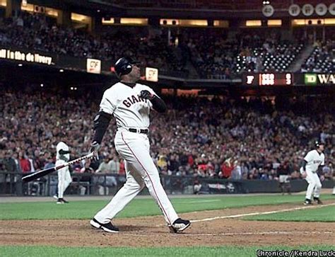 Bonds 51st A Grand Affair Slugger Clears Bases In 6th Inning