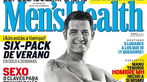 Manu Tenorio Portada De Men S Health Men S Health España Youtube