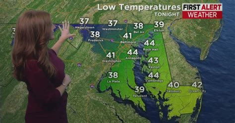 Maryland Weather: Overnight temperatures trigger frost warning - CBS ...