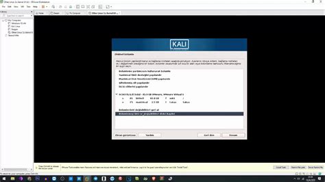 Kali Linux Kurulumu Giriş Depo Paketleri Sources list Paket