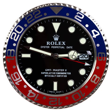 ROLEX Officially Certified Batman Oyster Perpetual GMT Master II Wall