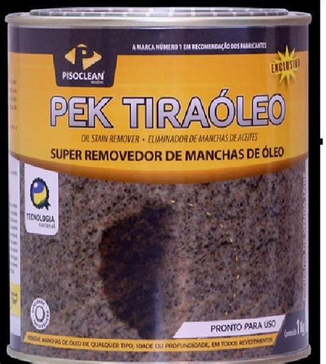 Pek tira óeo super removedor de manchas de óleo 1 kg Pisoclean