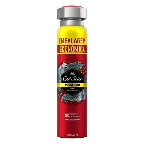 Desodorante Aerosol Old Spice Pegador 200ml Extra