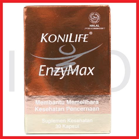 KONILIFE ENZYMAX MEMBANTU MEMELIHARA KESEHATAN PENCERNAAN 30KAPSUL