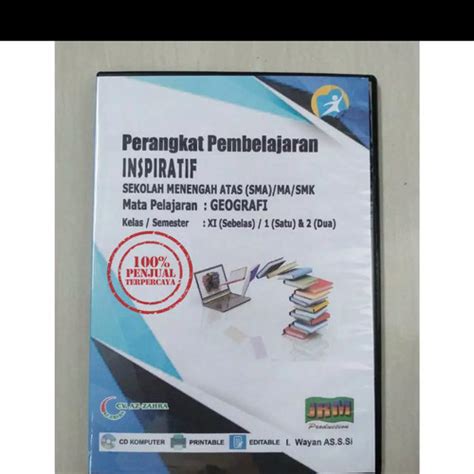 Jual CD RPP K13 Versi 1 Lembar Mapel GEOGRAFI XI SMA MA MAK Rvisi