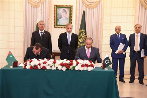 Turkmenistan And Pakistan Signed A Joint Plan For The Accelerated