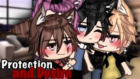 Protection And Desire Poly Bl Gay Gcmm Glmm Original Gacha Club Mini