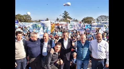 Junto A Rossi Manzur Y Jaldo En Tucum N Discurso