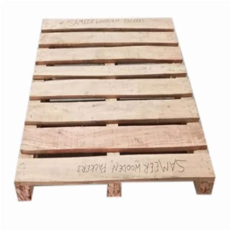 Brown Mm Two Ways Wooden Warehouse Pallet Size X Inch At Rs