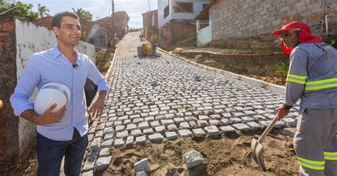 MACEIÓ Prefeito vistoria obras de pavimentação e drenagem de ruas na