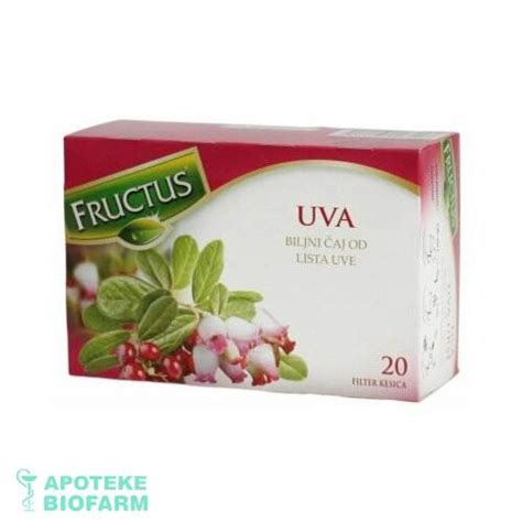 Caj Uva Filter A Fructus Biofarm Apoteka