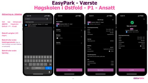 Hvordan Benytte Easypark App Til Parkering Høgskolen I Østfold