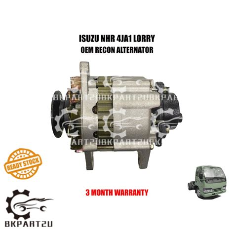 ISUZU NHR LORRY ISUZU HICOM PERKASA 4JA1 ENGINE ALTERNATOR MADE BY OEM