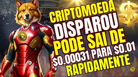 BOMBÁSTICO CRIPTOMOEDA DISPARANDO PODE SAIR DE 0 00031 PARA 0 01