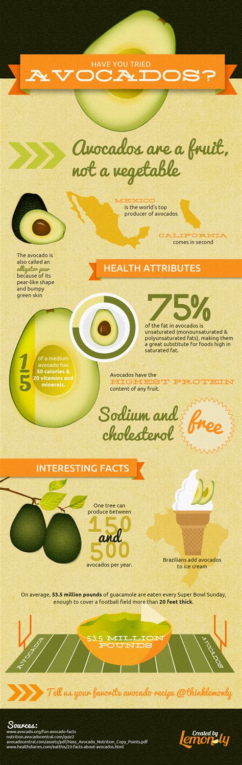 All About Avocados Avocado Facts Infographic