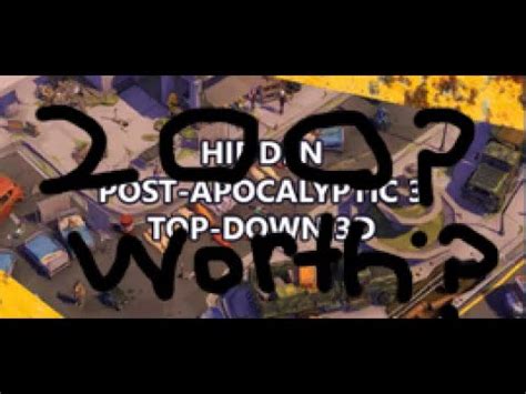 Hidden Post Apocalyptic Top Down D Review Youtube