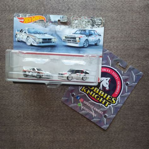 Hot Wheels Premium Car Culture 2 Pack Lancia Rally 037 Dan 84 Audi