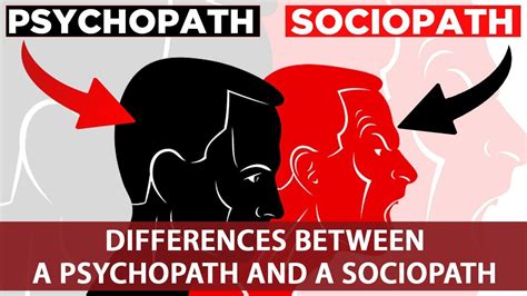 Differences Between A Psychopath And A Sociopath Youtube