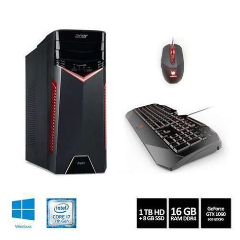 Desktop Gamer Acer Aspire Gx Br Intel Core I Gb Tb Hd Gb