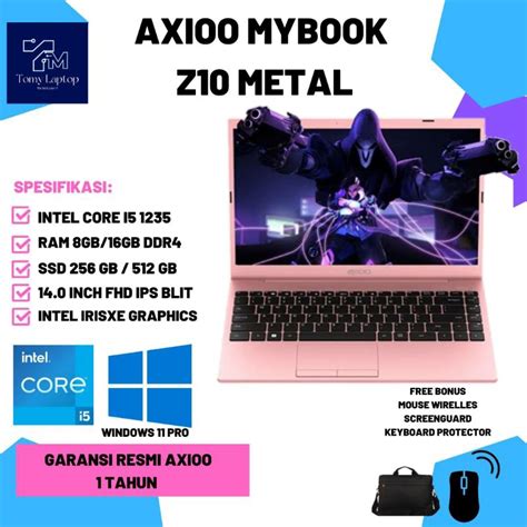 Jual Laptop Baru Axioo Mybook Z Metal Core I Ram Gb Ram Gb Ssd