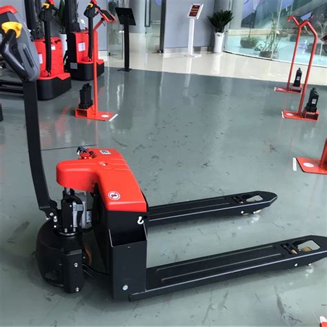 Lithium Battery Operated Pallet Jack Mini Electric Pallet Truck Ton