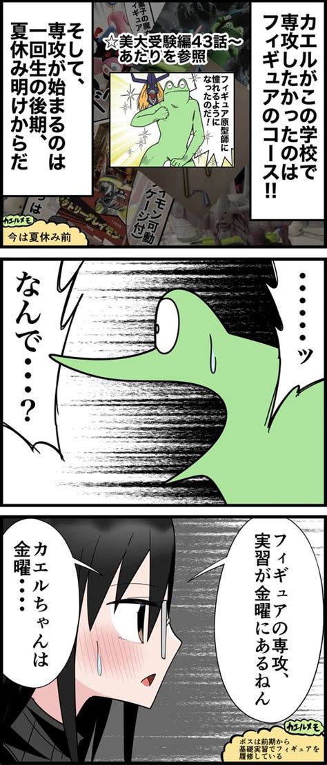 おmei On Twitter Rt Kaerudx 勘違いお絵描きオタクの美大レポ漫画 その66