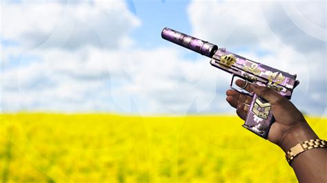 Usp S Camuflagem Digital Roxo