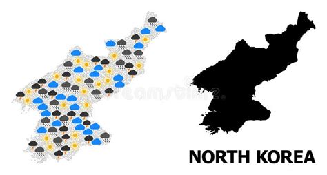 Korea Climate Map