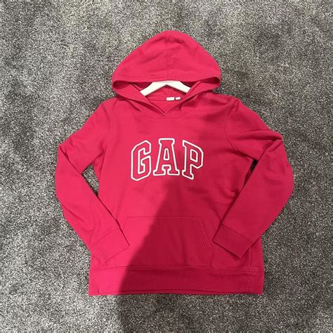 Gap Hoodie Hot Pink Size M But Fits Like A Depop