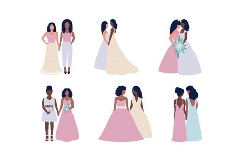 Trans Couple Wedding Illustrations Royalty Free Vector Graphics And Clip