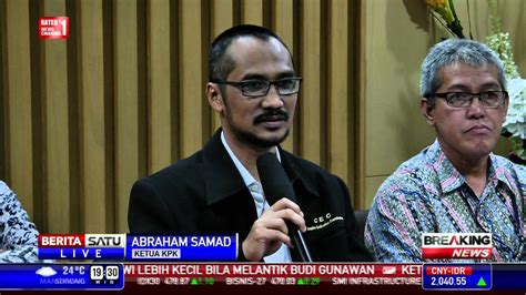 Tanggapan KPK Terkait Status Tersangka Abraham Samad YouTube