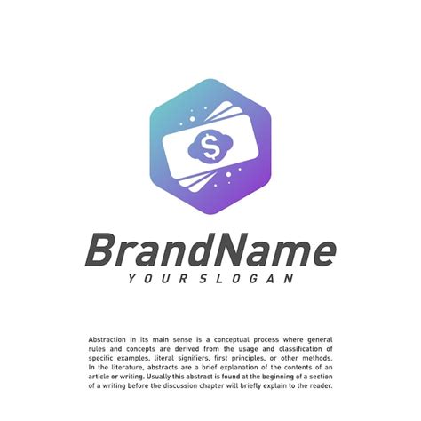 Premium Vector Hexagon Money Logo Design Template Vector Creative