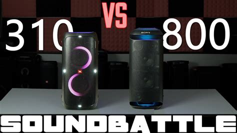 SONY SRS Xv800 Vs JBL Partybox 310 Binaural Sound Sample YouTube