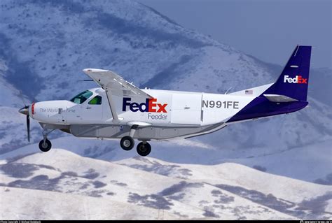 N991FE FedEx Feeder Cessna 208B Super Cargomaster Photo By Michael