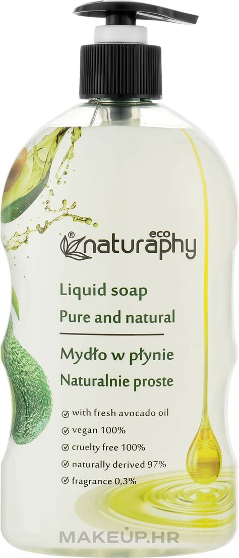 Bluxcosmetics Natural Eco Liquid Soap With Avocado Oil Teku I Sapun