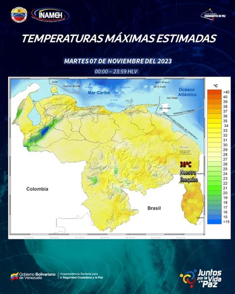 Clima Hoy De Noviembre En Venezuela Seg N El Inameh