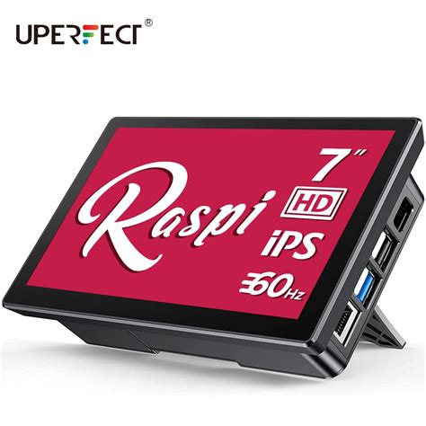 Uperfect Raspberry Pi Case With Touchscreen Fan Portable Monitor