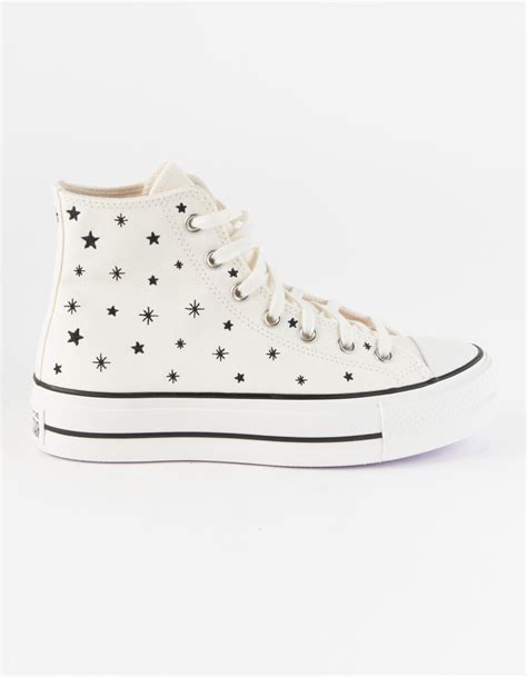 Converse Chuck Taylor All Star Lift Womens High Top Shoes Ivory Tillys