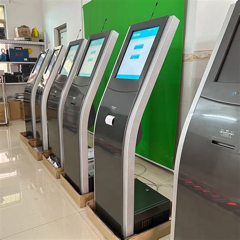 Inch Hospital Bank Self Service Queue Management System Kiosk Touch