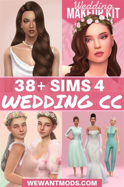 38 Beautiful Sims 4 Wedding Cc Mods Artofit